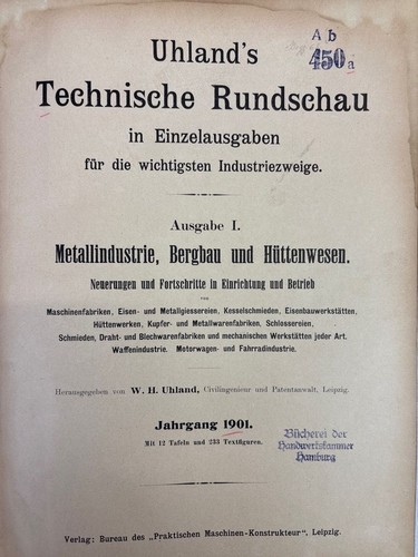 Uhland technische rundschau - uhland's,
