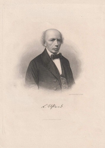 C1850 ludwig uhland dichter - c1850,