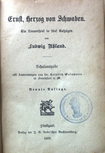 Ernst herzog von schwaben - ernst,,