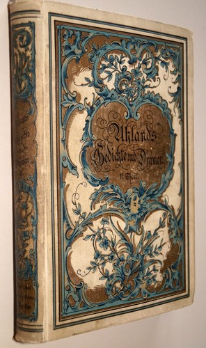 Buch 1863 uhlands gedichte - "uhlands,