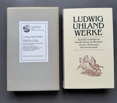 Ludwig uhland werke - uhland,