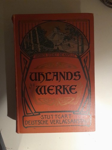 Uhland johann ludwig - uhland,,