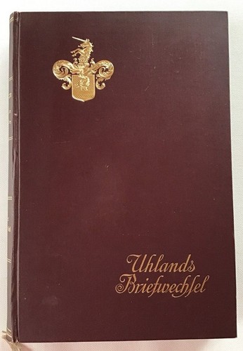 Uhland ludwig uhlands - uhland,,