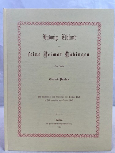 Ludwig uhland und - und, heimat
