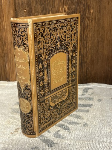 Sehr altes buch - altes, uhlands