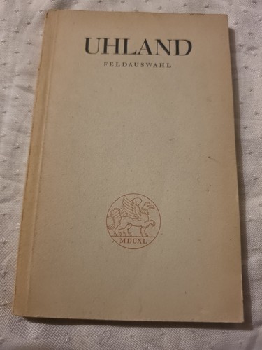 Uhland feldauswahl - -,