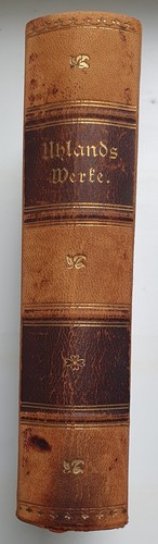 Buch 1900 uhlands werke - ca.,